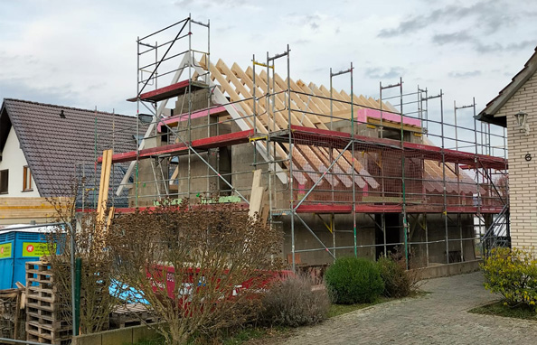 Dachkonstruktion Bild 2 von Schmickler Holzbau