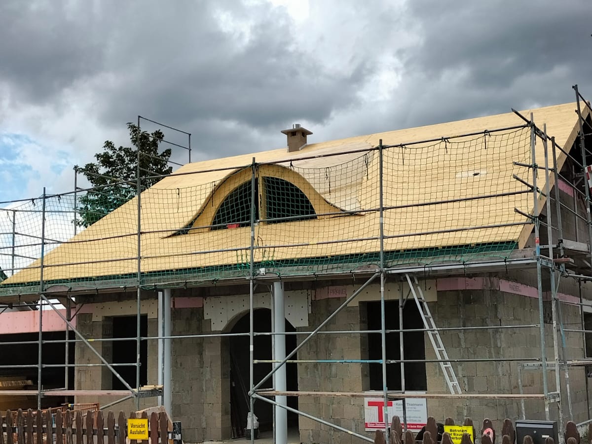 Dachkonstruktion Bild 2 von Schmickler Holzbau