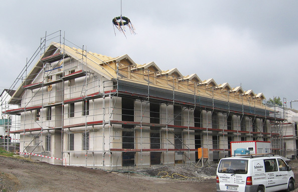 Dachkonstruktion Bild 1 von Schmickler Holzbau